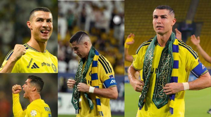 Ronaldo flaunts Saudi scarf in Al-Nassr’s win in heartfelt gesture