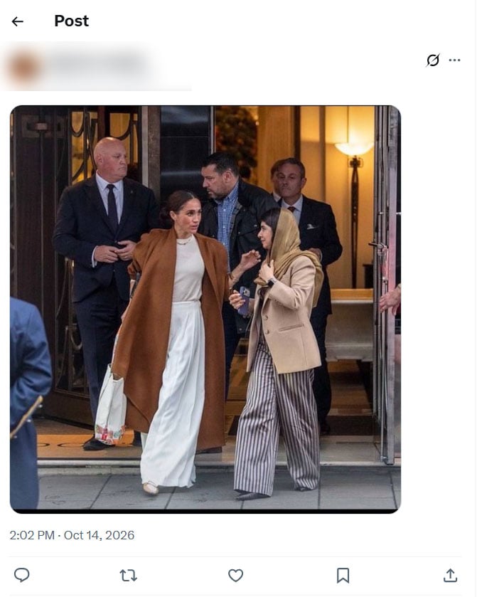 Meghan Markle exposes herself: It all looks rather more like stage direction than affection