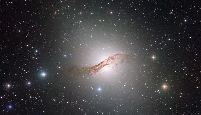 NASA spots mysterious V-shaped scar stretching 700 light-years across space