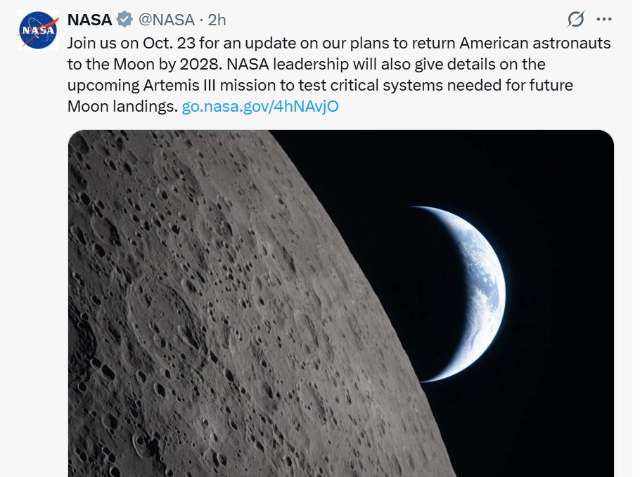 NASA to brief public on Artemis III mission progress