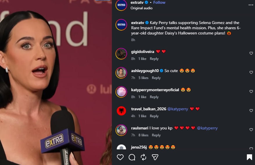 Katy Perry shows support for pal Selena Gomez at Rare Impact Fund Benefit