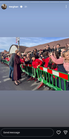 Meghan Markle offers personal glimpse into outing with Prince Harry