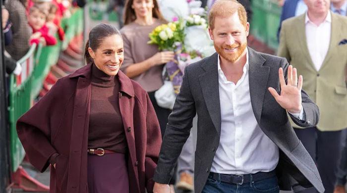 Meghan Markle gets emotional as she makes first joint appearance with Harry in Britain