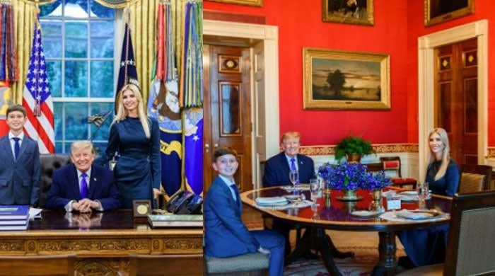 Trump hosts White House dinner for Ivanka's son as he turns 13