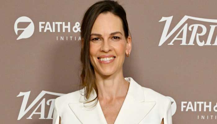 Pregnant Hilary Swank hits back at critics calling her too old to have babies