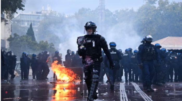 France protests turn violent: Over 1,800 arrested amid nationwide clashes and looting as riots devastate Paris streets