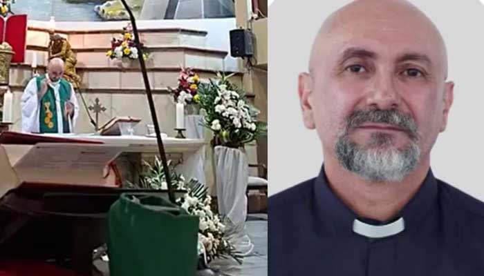 Priest dies after cross falls during livestreamed Mass in Ecuador