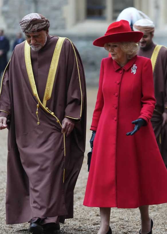 Windsor Castle in pictures as King Charles, Queen Camilla, Kate and William welcome Sultan of Oman