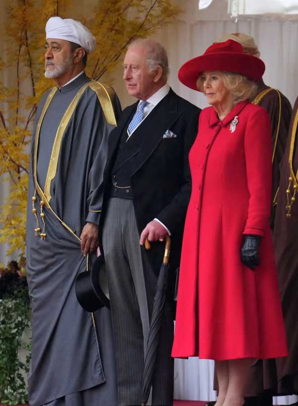 Windsor Castle in pictures as King Charles, Queen Camilla, Kate and William welcome Sultan of Oman