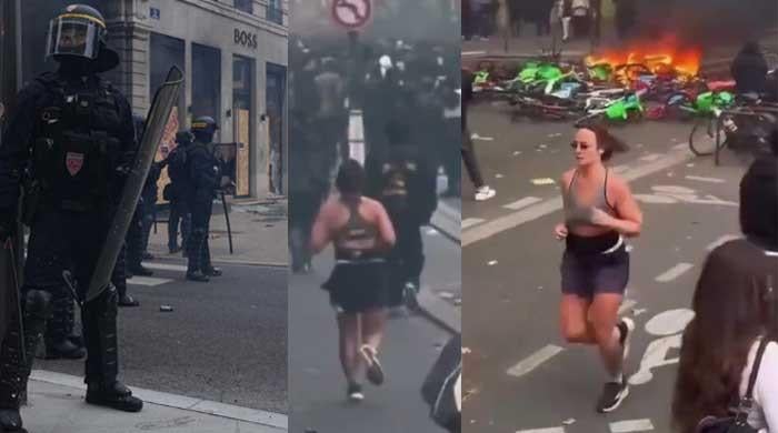 Paris jogger's unstoppable fitness routine amazes internet
