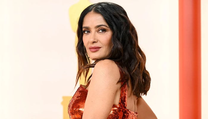 Salma Hayek explains why she doesnt dress up every day for businessman husband