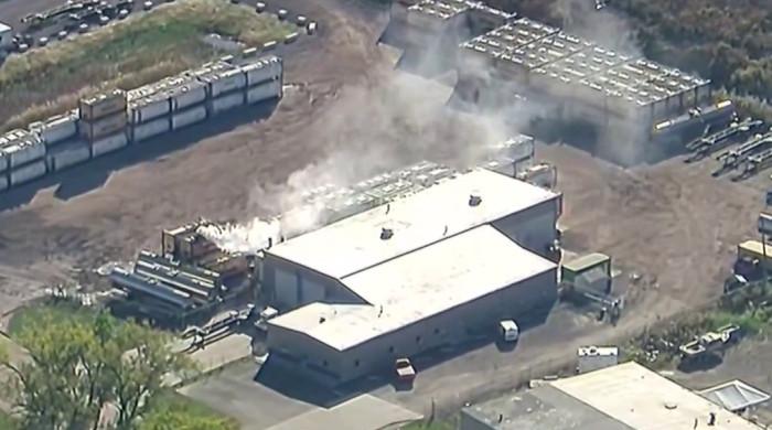 Ohio chemical tank explosion triggers mass evacuations and shelter-in-place orders in Toledo