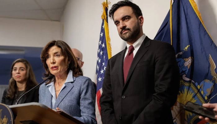 Kathy Hochul gets campaign boost from NYC Mayor Zohran Mamdani ahead of midterms