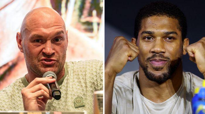 Anthony Joshua sends defiant message ahead of Tyson Fury fight: ‘I am going to stomp all over..’