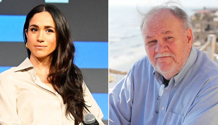 Meghan Markle spoke of her “distress” at the “troubling and disturbing” allegations against her father.